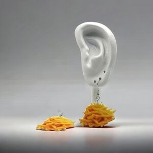 Realistic Fries Earrings